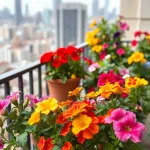 Niewymagające kwiaty na balkon: idealne rośliny dla zapracowanych