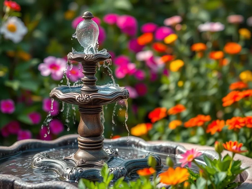 Fontanna ogrodowa z obiegiem zamkniętym: jak wybrać idealny model?