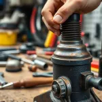 Jak przeprowadzić naprawę podnośnika hydraulicznego słupkowego?