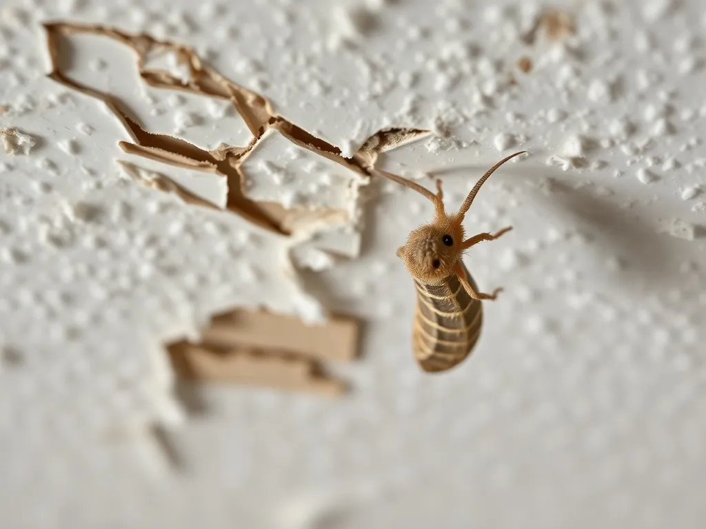 Jak pozbyć się larw moli na suficie? Sprawdzone metody i porady