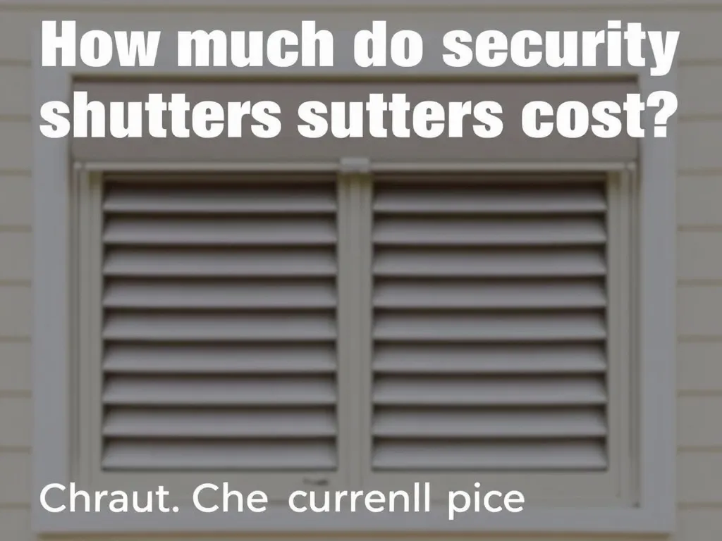 Ile kosztują rolety antywłamaniowe? Sprawdź aktualne ceny!