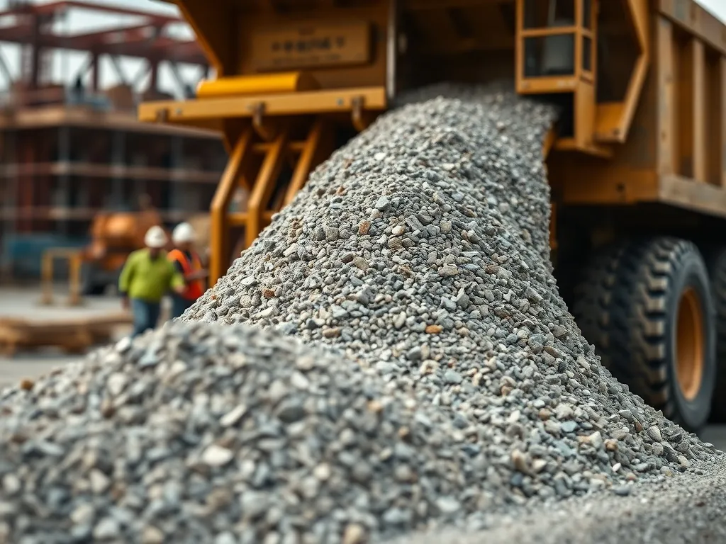 Wywrotka żwiru cena: ile zapłacisz za transport materiałów budowlanych?